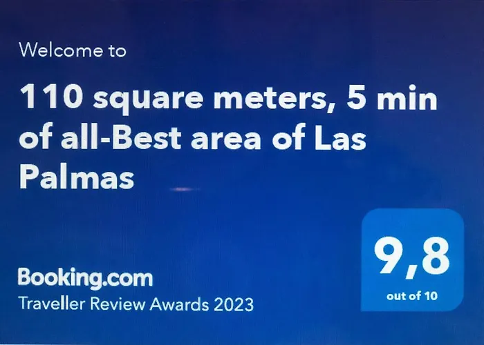 110 Square Meters, 5 Min Of All-Best Area Of Las Palmas